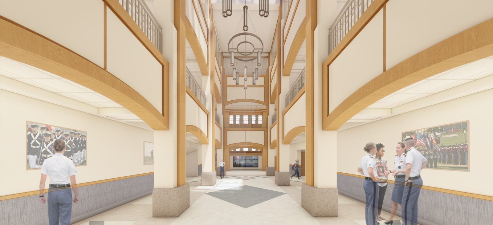 Corps Leadership and Military Science Building Division of Campus
